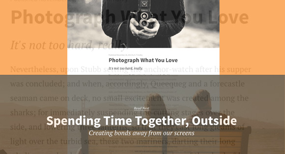 Medium Blog Style Page Transition Effect